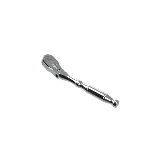 1/4" Drive Axis Flex-Head Metal-Handle Ratchet - 6"
