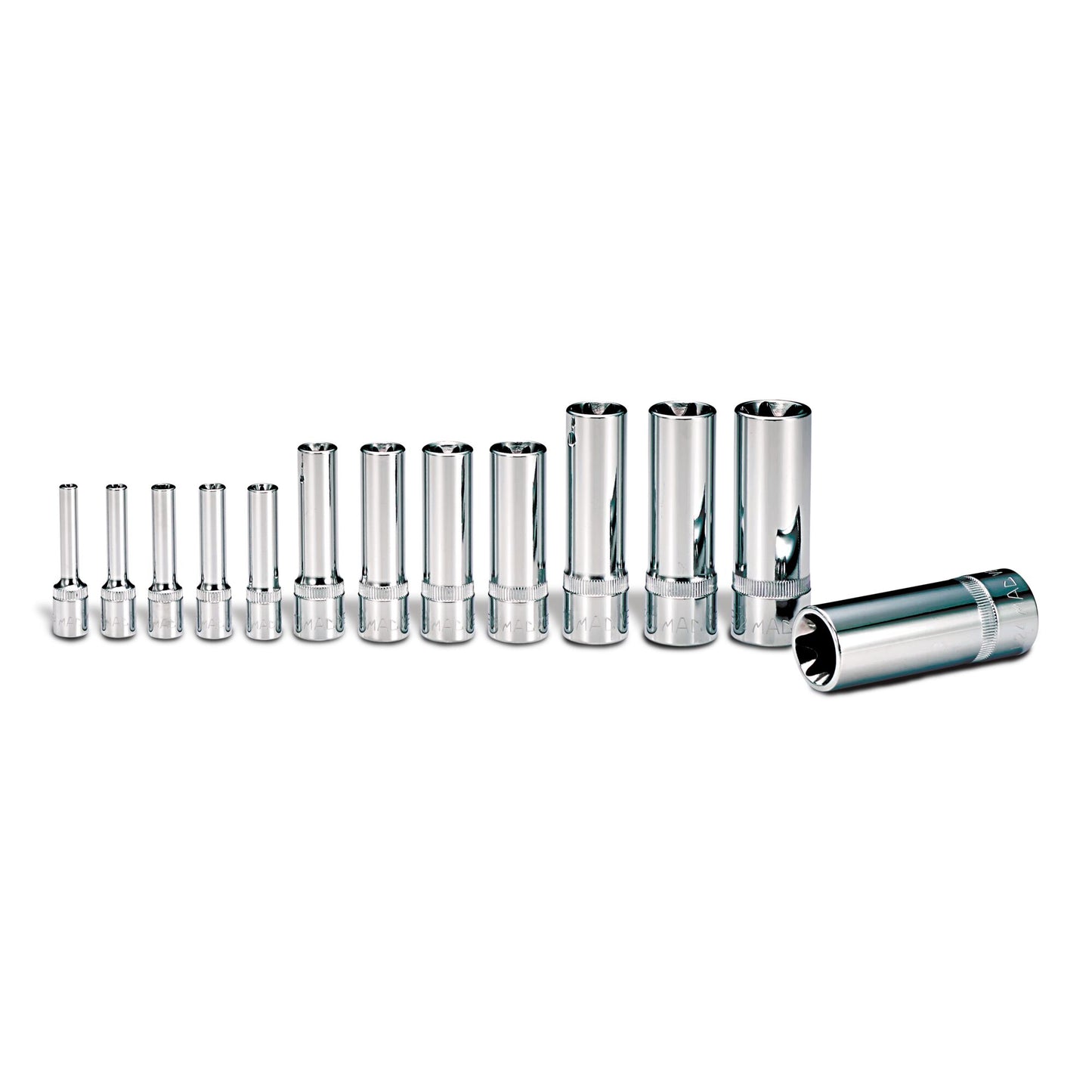 13-PC. Deep Inverted Star Socket Set