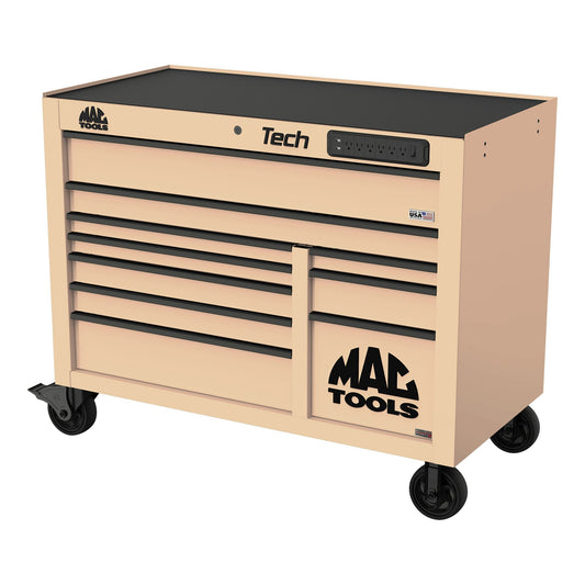 Tech™ Series 10-Drawer Workstation with PowerTech™ Drawer - Desert Tan