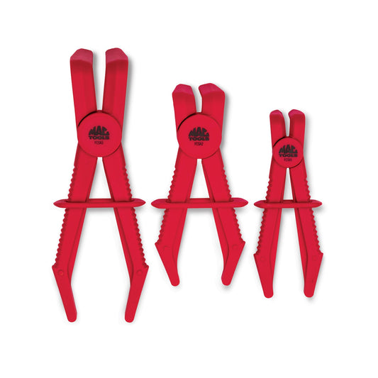 3-PC. Angled Hose Pinching Clamps