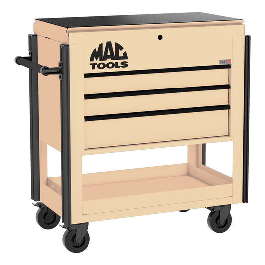 5-Drawer Utility Cart w/ Full Lid - Desert Tan