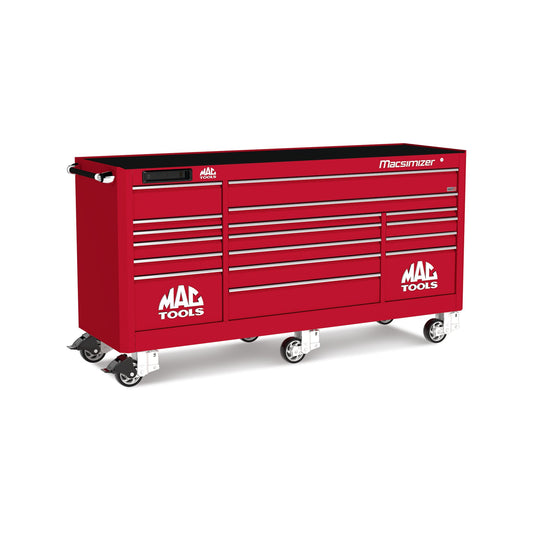 Macsimizer® 19-Drawer Workstation - Firebrick Red