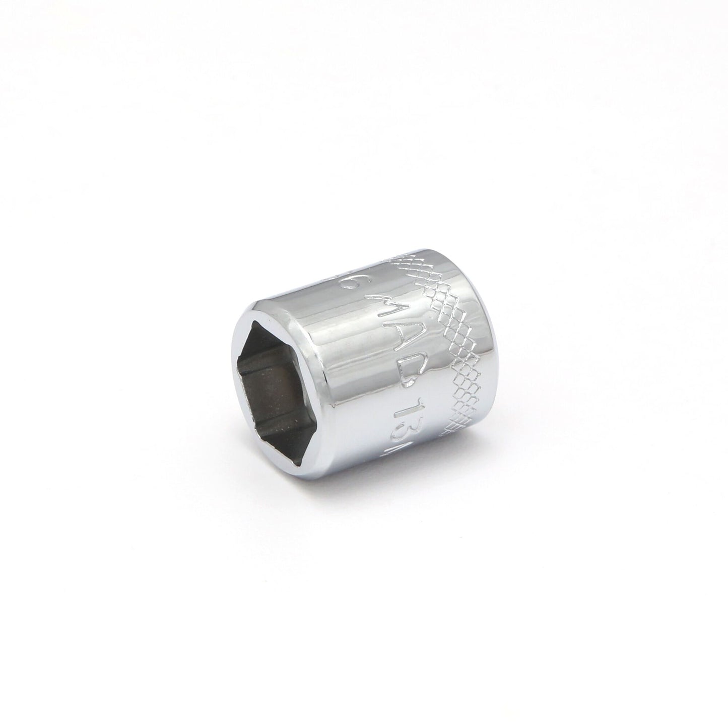 3/8" Drive Super-Short Socket 13mm - 6-PT.