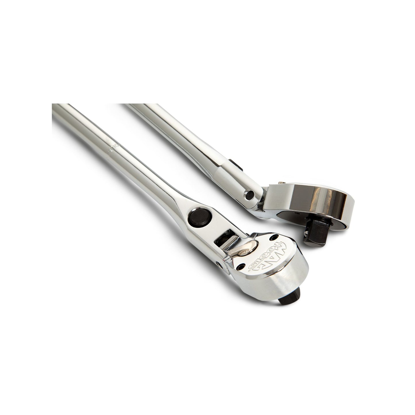 3/8" Drive Axis 90-Tooth Locking Flex-Head Metal-Handle Ratchet - 13"