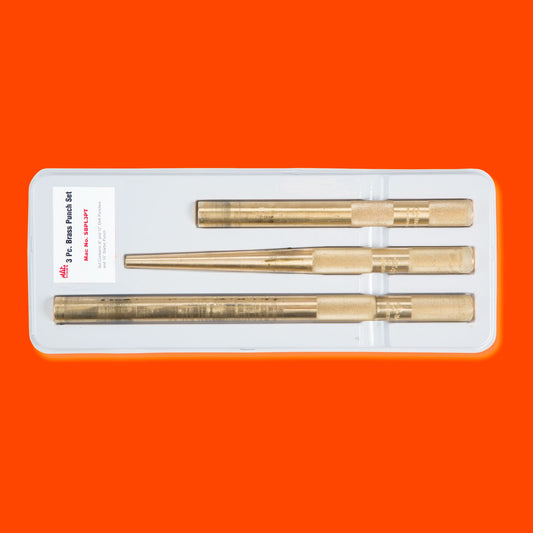 3-PC. Long Brass Punch Set