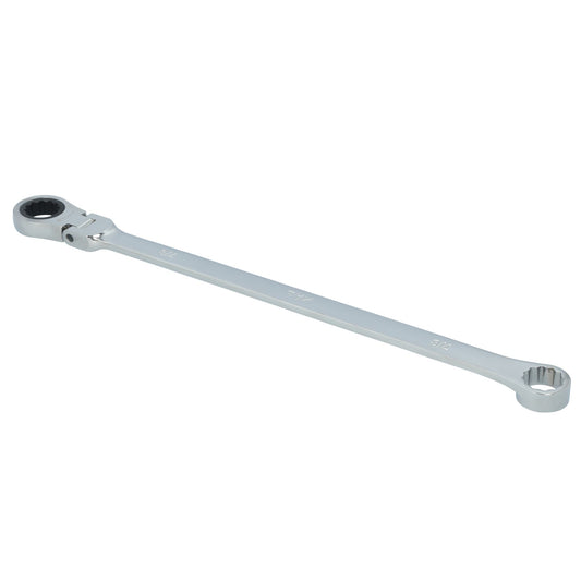 7/8" XL Double Box Flex Head Ratcheting Wrench - 12-PT.