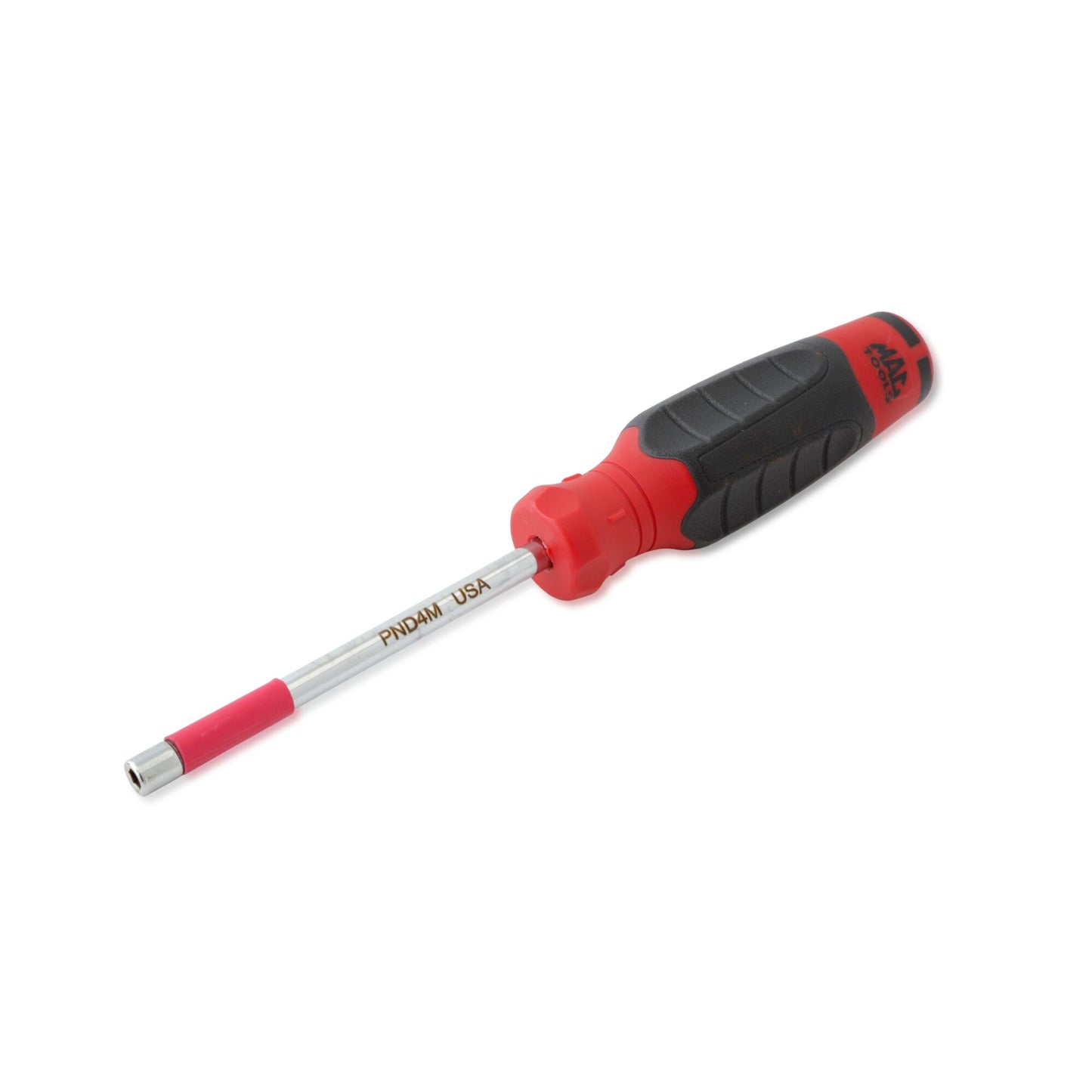 Mac-Grip™ Nut Driver 4" x 4mm - Red