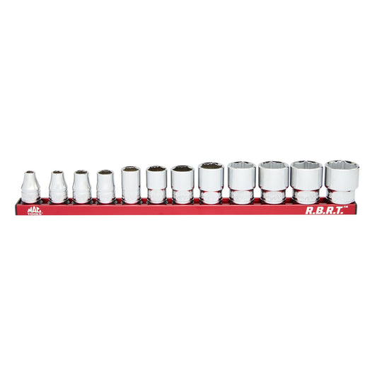 12-PC. 3/8" Drive Standard SAE R.B.R.T.™ Socket Set