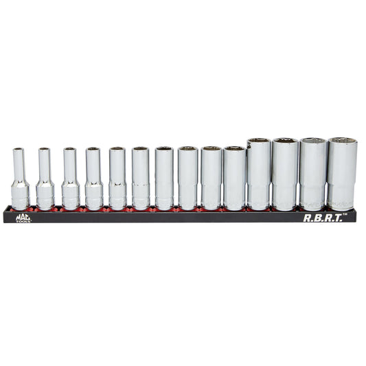 14-PC. 3/8" Drive Deep Metric R.B.R.T.™ Socket Set