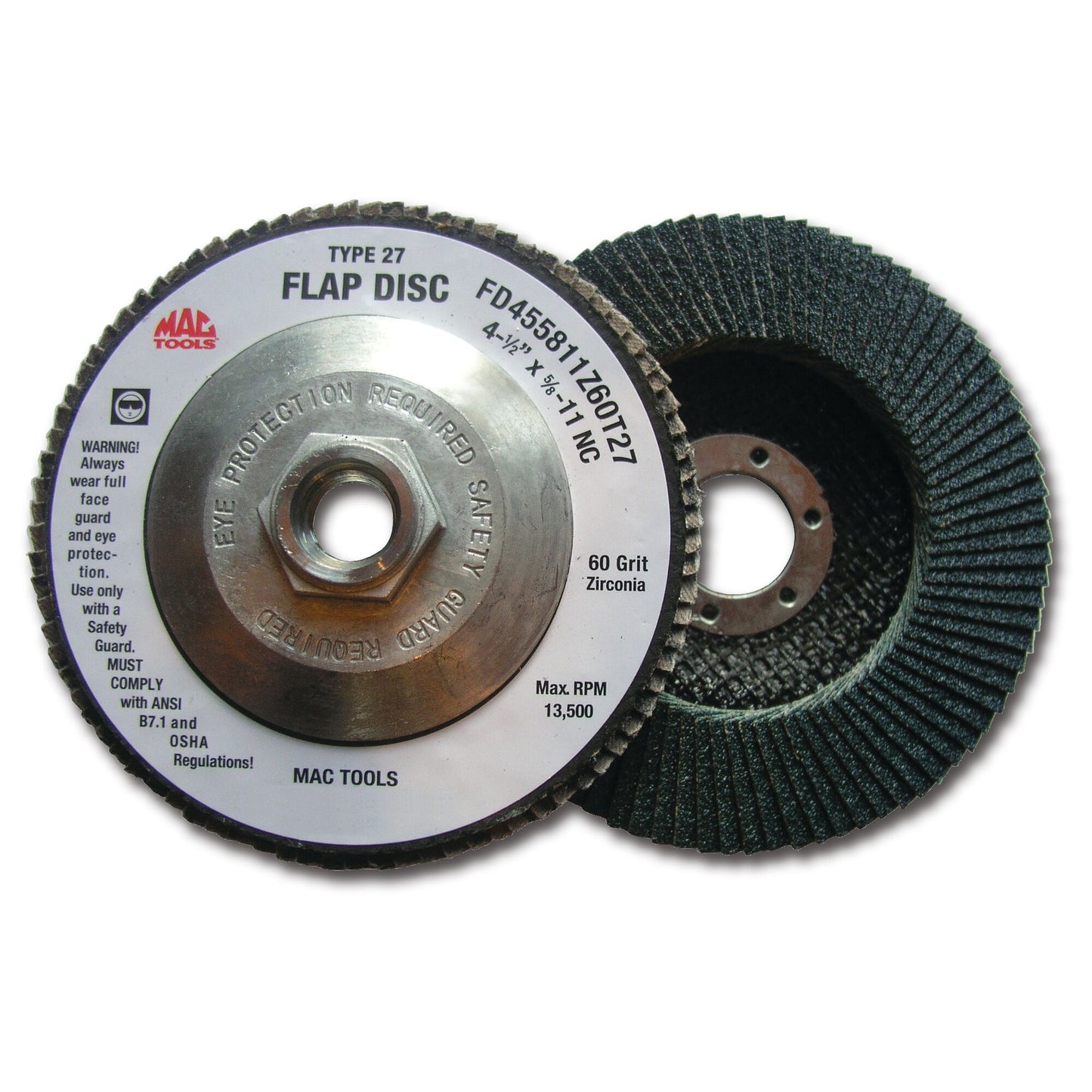 Type 27 Flap Disc 4-1/2"