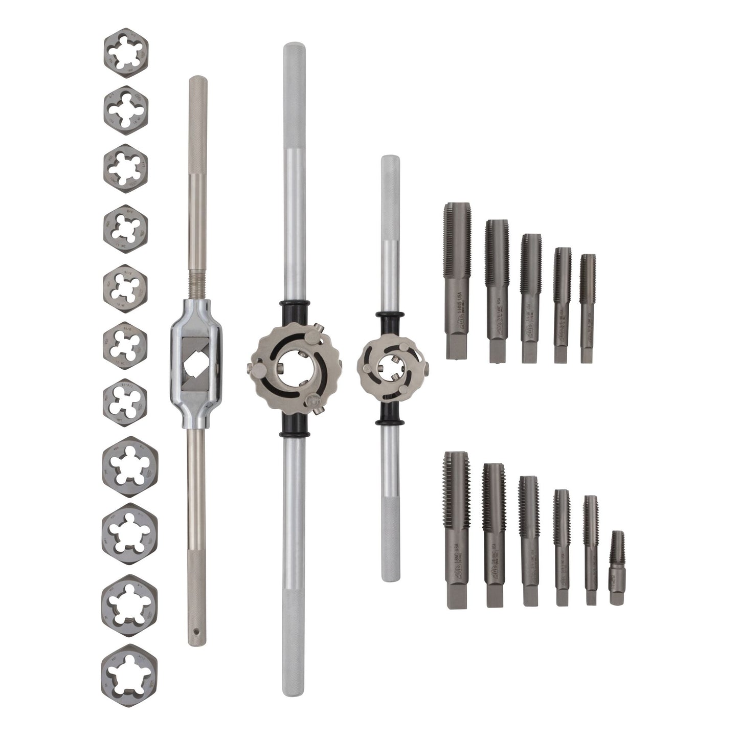 25-PC. SAE Tap and Hex Die Set