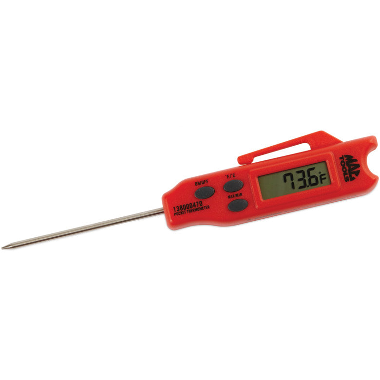 Folding thermometers
