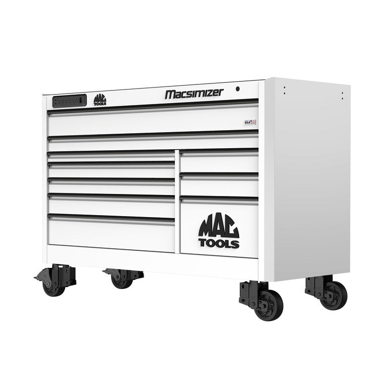 Macsimizer® 10-Drawer Workstation - Titanium White - M6627P-WT