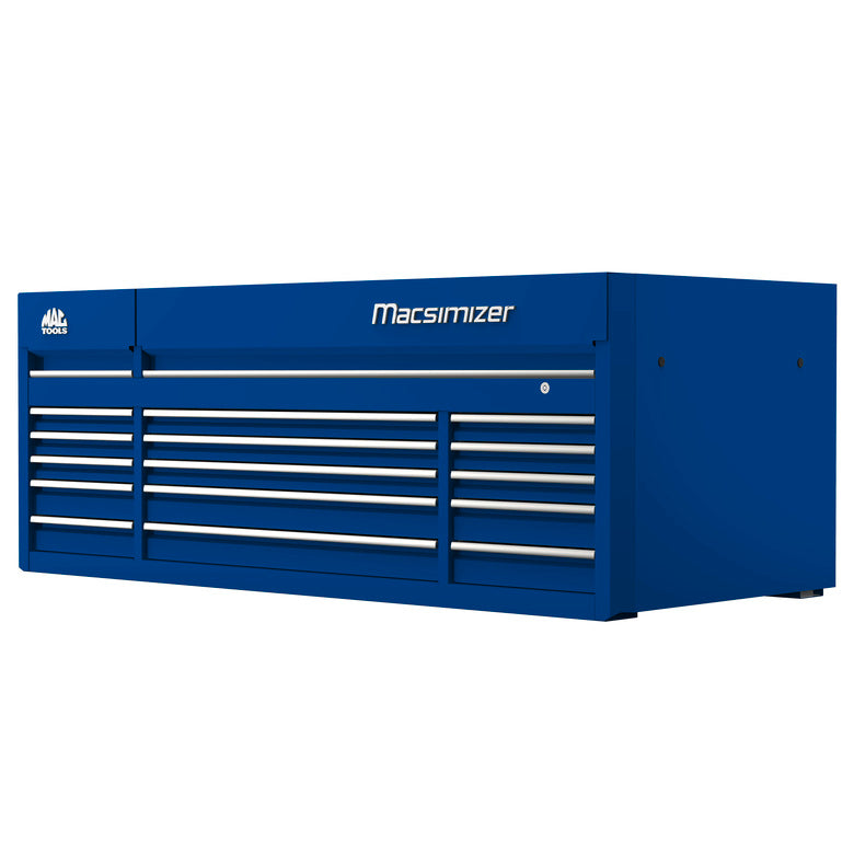 マッチョマッチャーマッチェスト Macsimizer® 15-Drawer Top Chest - Sapphire Blue - M7530TC-BL | Mac