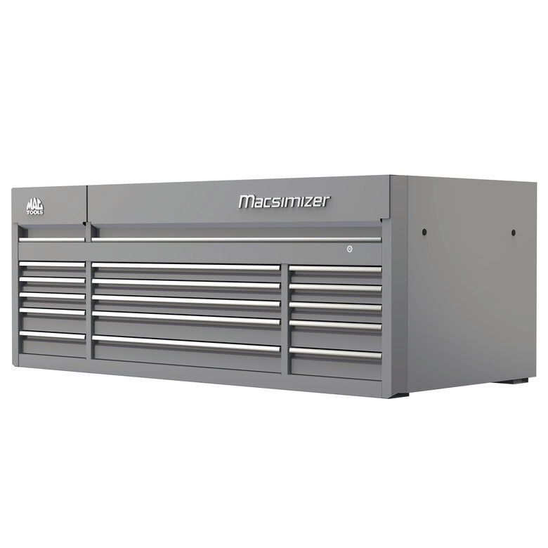 Macsimizer® 15-Drawer Top Chest - Mica Gray - M7530TC-GY | Mac Tools