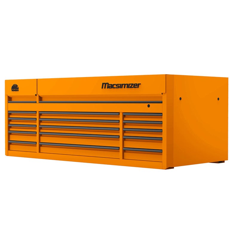Macsimizer® 15-Drawer Top Chest - Fireball Orange - M7530TC-OR