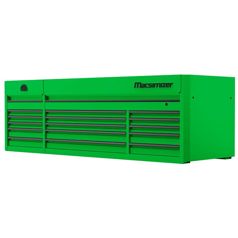 Macsimizer® 15-Drawer Top Chest - Lime Green - M8827TC-LG | Mac Tools