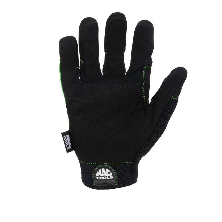 Mechanic Touch Gloves - Hi-Visibility Green - Large