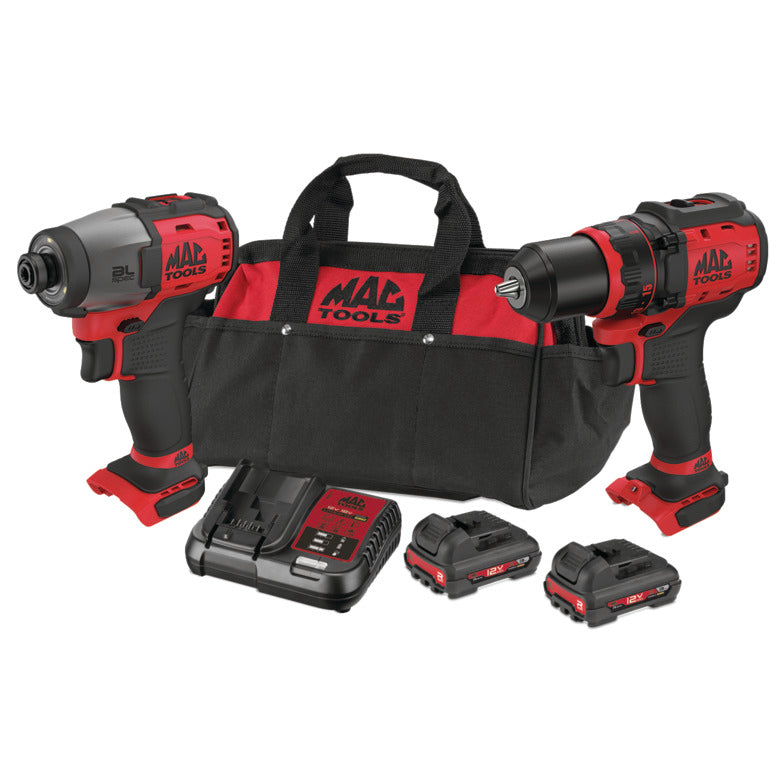 Black and Decker Cordless Drill and Impact Driver Combo Kit - B&D