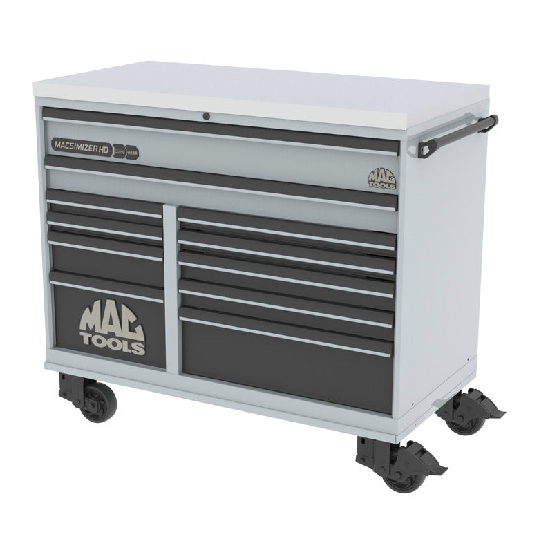 Macsimizer® HD Workstation 56" Nardo GrayCrinkle Black MHD5629PD