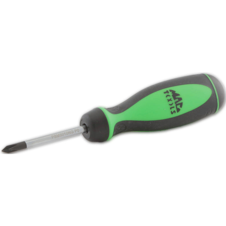 Macsimizer™ Phillips® Screwdriver 11/2" x 0 Neon Green PBM3010NG