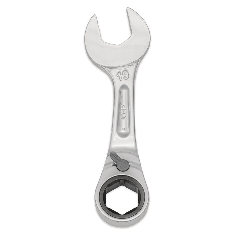 Stubby Offset Ratcheting Wrench 15mm RWS615MMPT Mac Tools