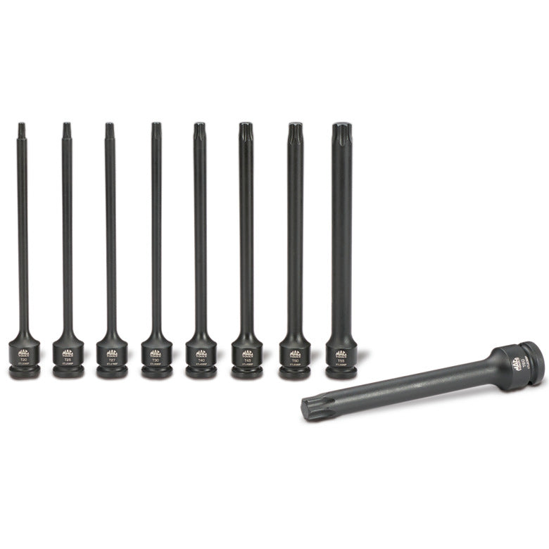 9-PC. Long Impact Star Driver Set - STP9LPT | Mac Tools
