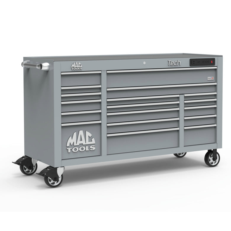 Tech™ Series 18-Drawer Workstation - Mica Gray - T6725P-GY | Mac Tools