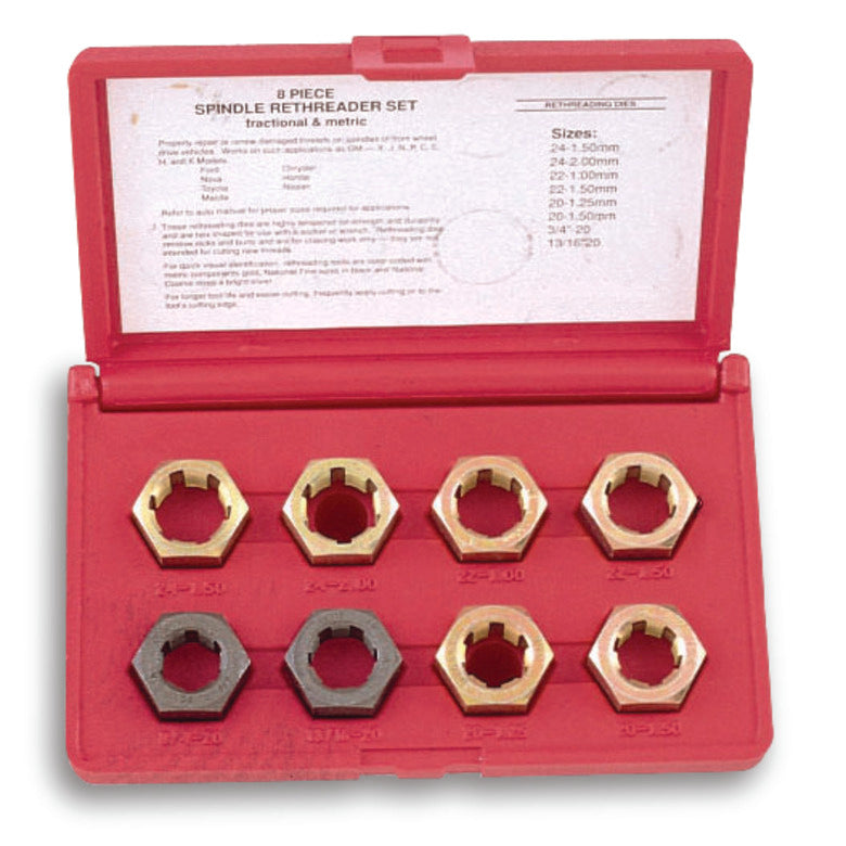メンテナンス MAC TOOLS 8-PC. Spindle Rethread Set - TR2579A | Mac Tools