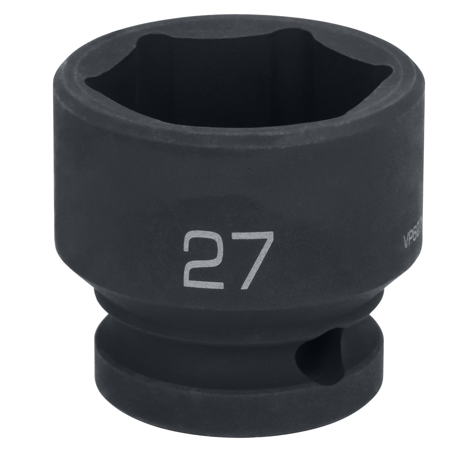 1/2" Drive 6 pt. Stubby Impact Socket - 27mm