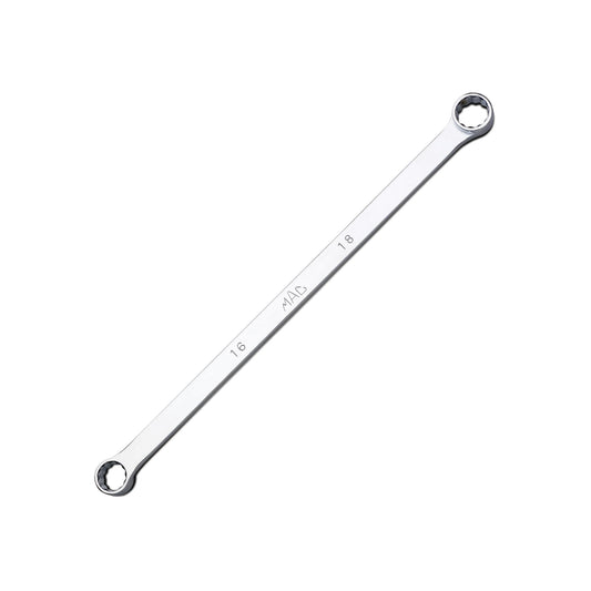 High-Performance Long Double-Box Wrench 16mm x 18mm - 12-PT.