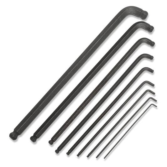 9-PC. Metric Stubby Double-Ball Hex L-Key Set