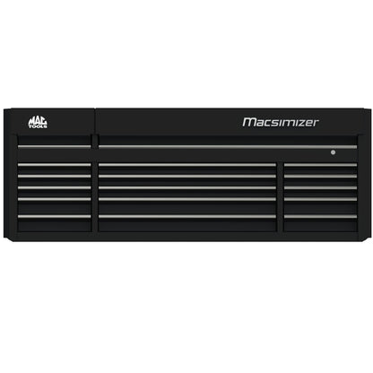 Macsimizer® 15-Drawer Top Chest - Flat Black