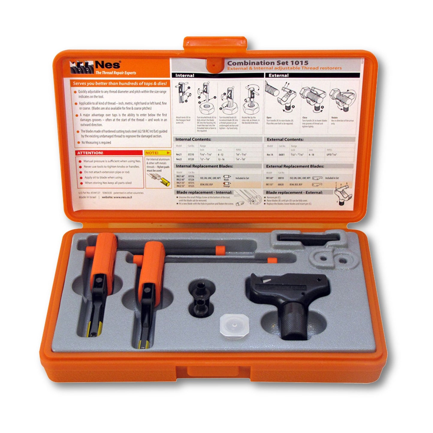 3-PC. Combination Thread Repair Kit