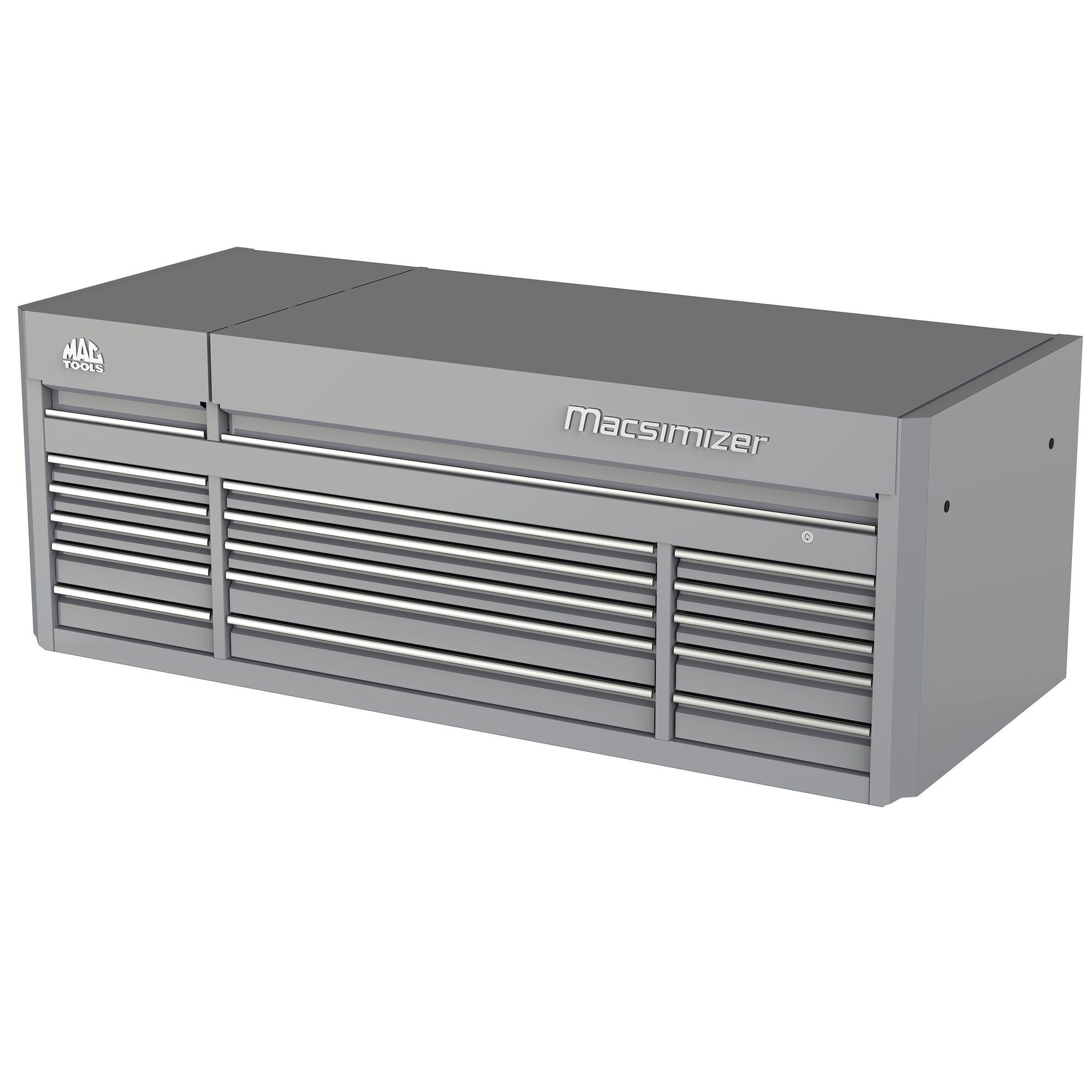 Macsimizer Emblems Macsimizer® 15-Drawer Top Chest - Mica Gray