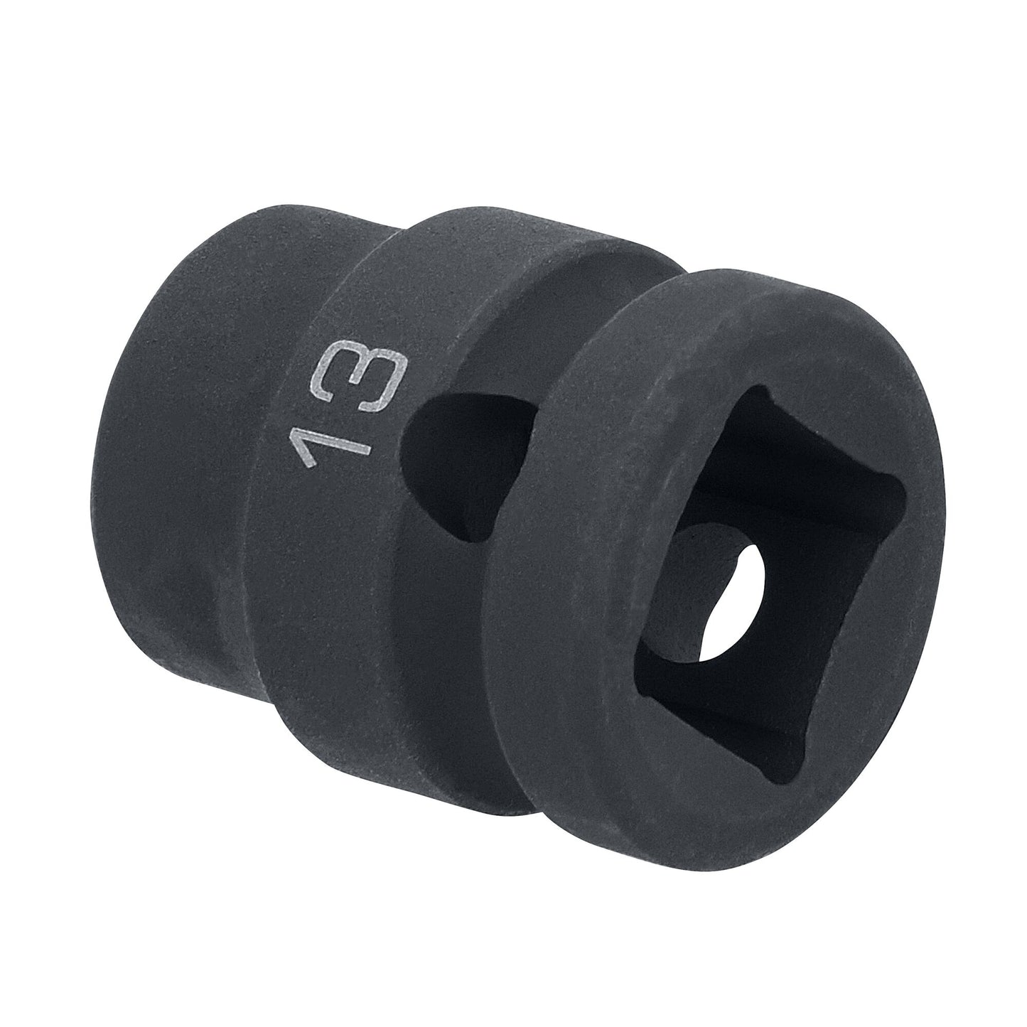 1/2" Drive 6 pt. Stubby Impact Socket - 13mm