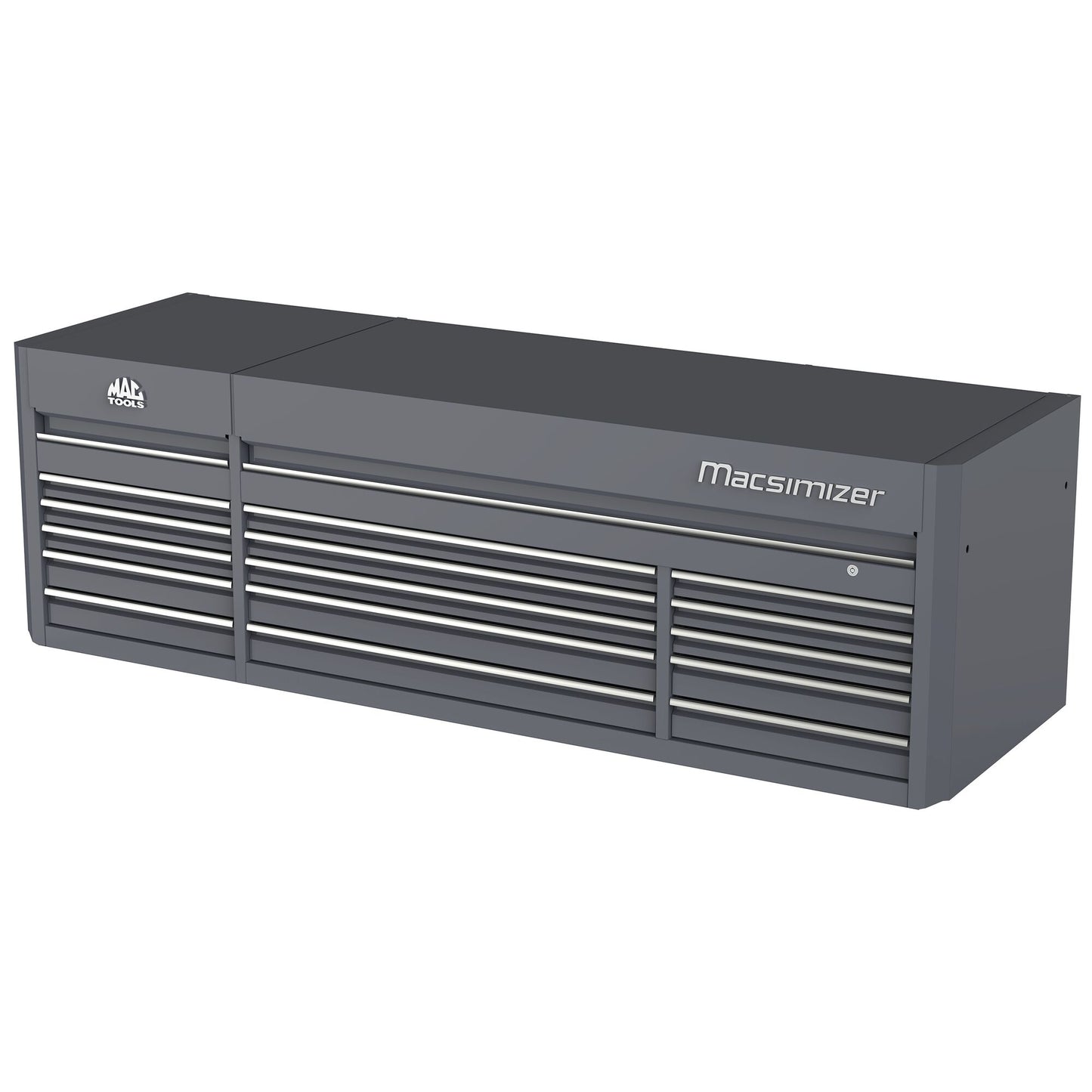 Macsimizer® 15-Drawer Top Chest - Carbon Gray