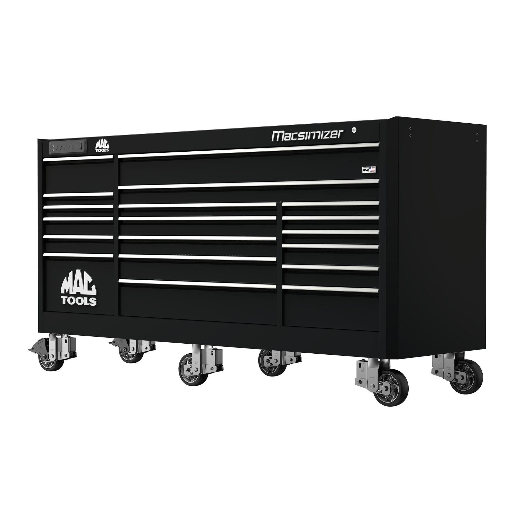 Macsimizer® 19-Drawer Workstation - Galaxy Black Macsimizer® 19-Drawer Workstation - Galaxy Black