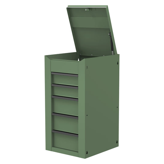 5-Drawer Side Box for UC3720 (MB199) Carts - Olive Green