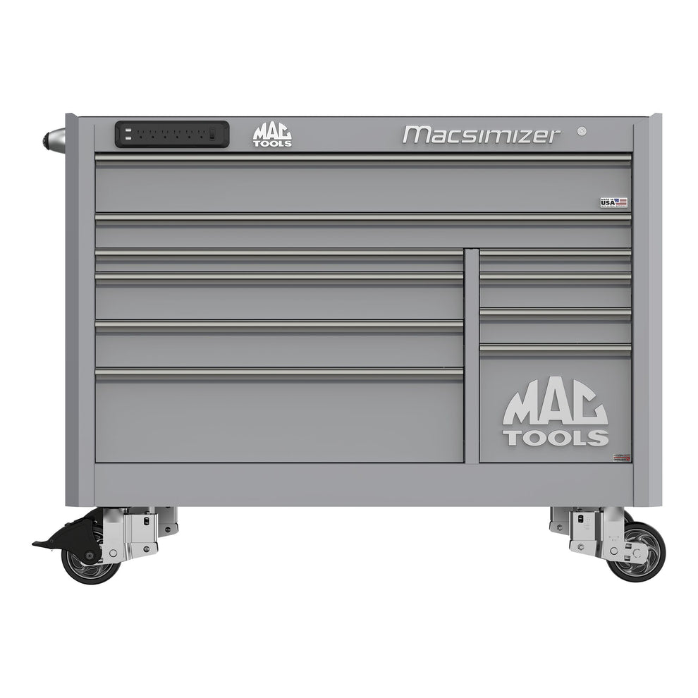 Macsimizer® 10-Drawer Workstation - Mica Gray