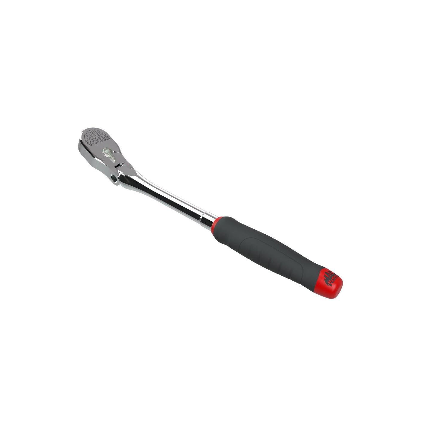 1/4" Drive Axis 90-Tooth Flex-Head Comfort-Handle Ratchet - 9"