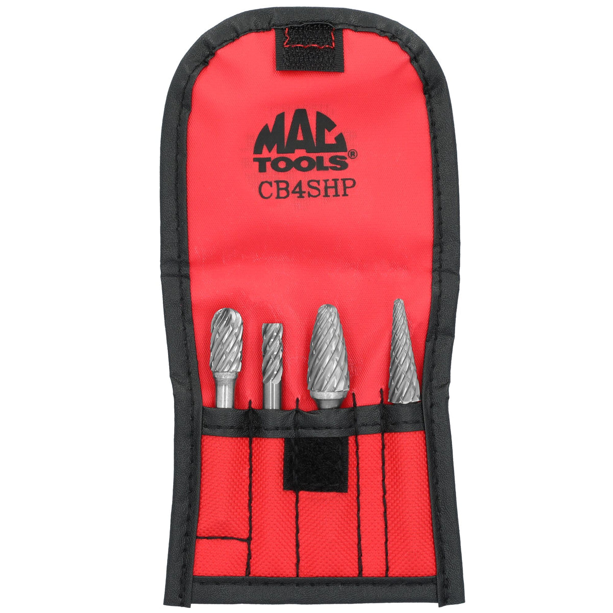 4Pc Hp Steel Cut Carbide Burr