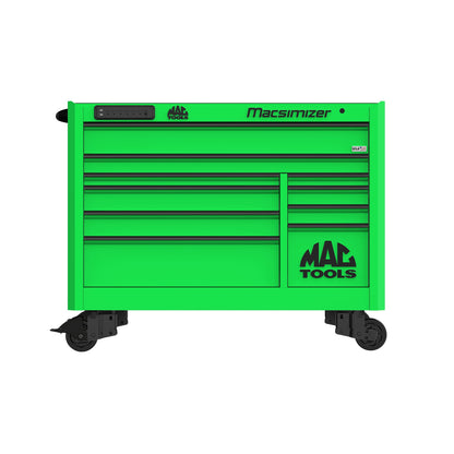 Macsimizer® 10-Drawer Workstation - Lime Green