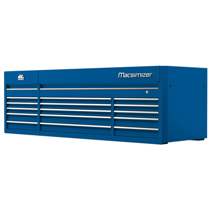 Macsimizer® 15-Drawer Top Chest - Sapphire Blue
