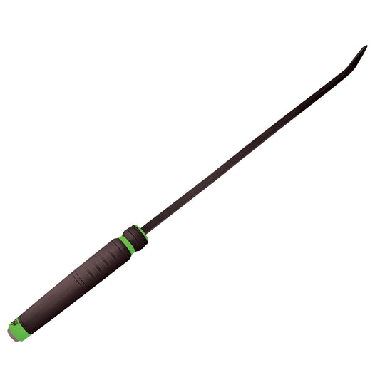 Capped Comfort-Handle 1/2" Curved-Head Pry Bar 31" Green