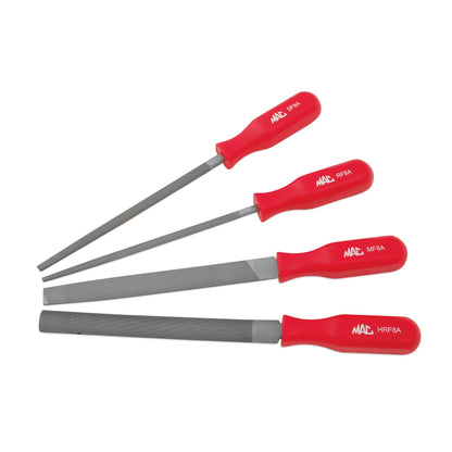 4-PC. Comfort-Grip™ Combination Bastard-Cut File Set