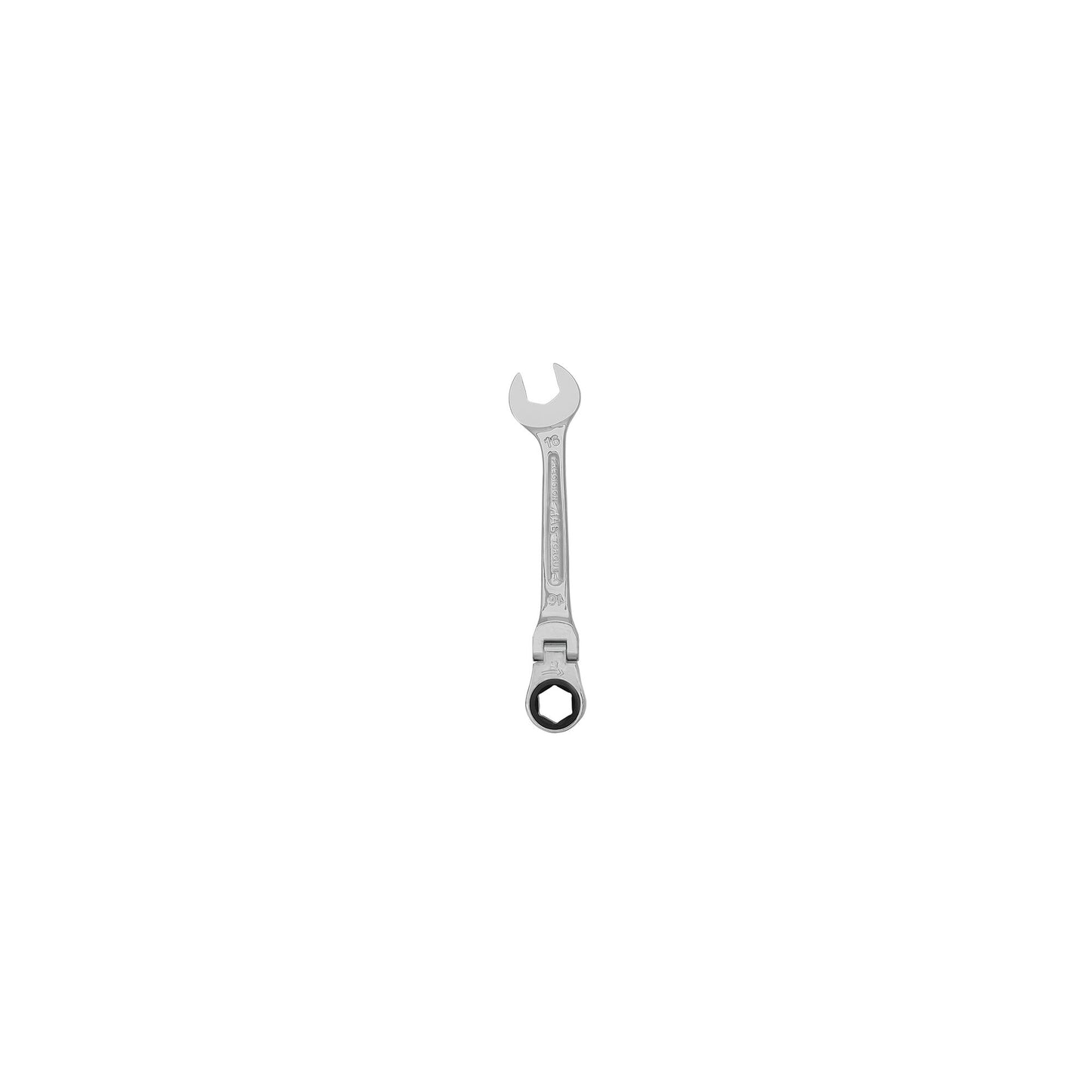 Flex-Head Ratcheting Wrench 16mm - 6-PT.
