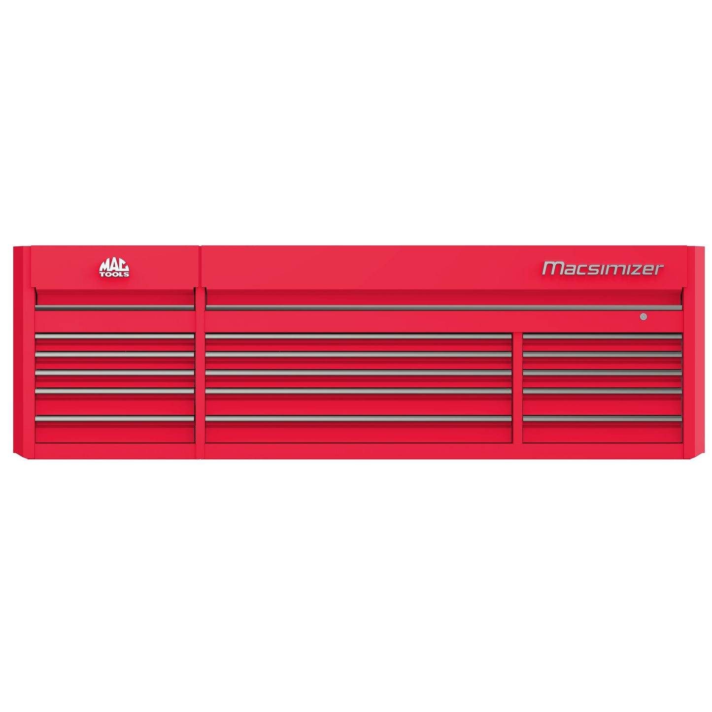 Macsimizer® 15-Drawer Top Chest - Firebrick Red