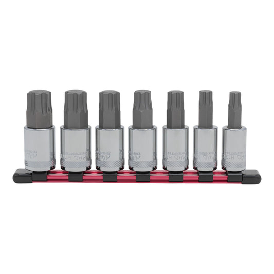 7-PC. 1/2" Drive R.B.R.T.™ Short Metric Hex Socket Set