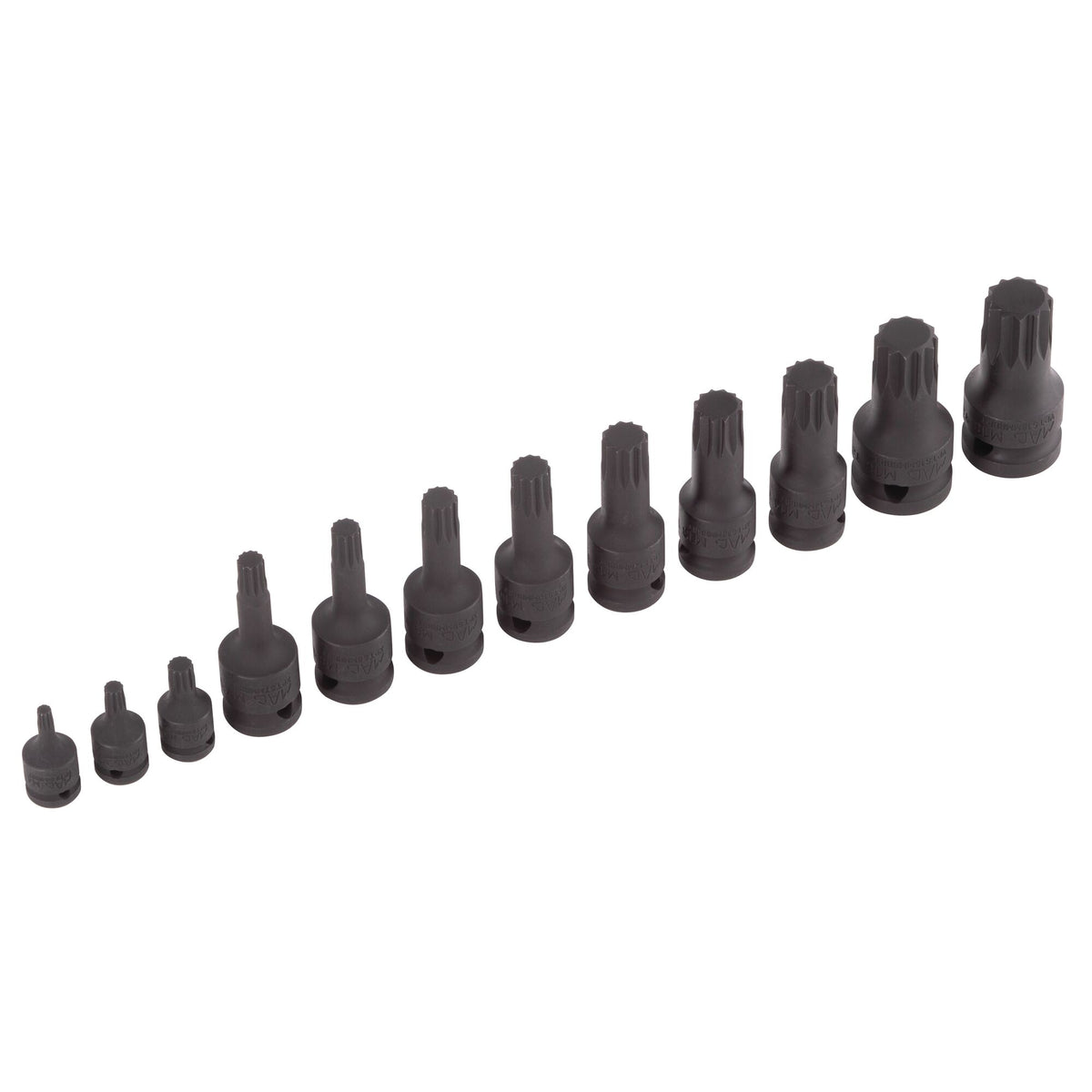 Universal Square Driver Set 12-PC. R.B.R.T.™ Impact Triple-Square Driver Set
